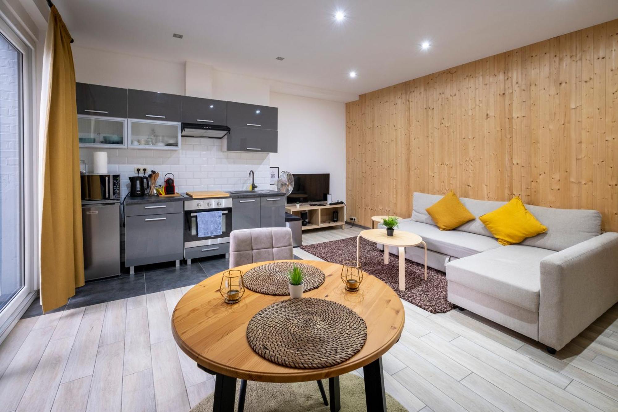 Nomad Apartments - Henin Charleroi Pokoj fotografie
